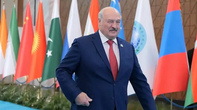 Belarus' President Alexander Lukashenko at July 2024 Shanghai Cooperation Organization (SCO) summit. Photo Credit: President.gov.by
